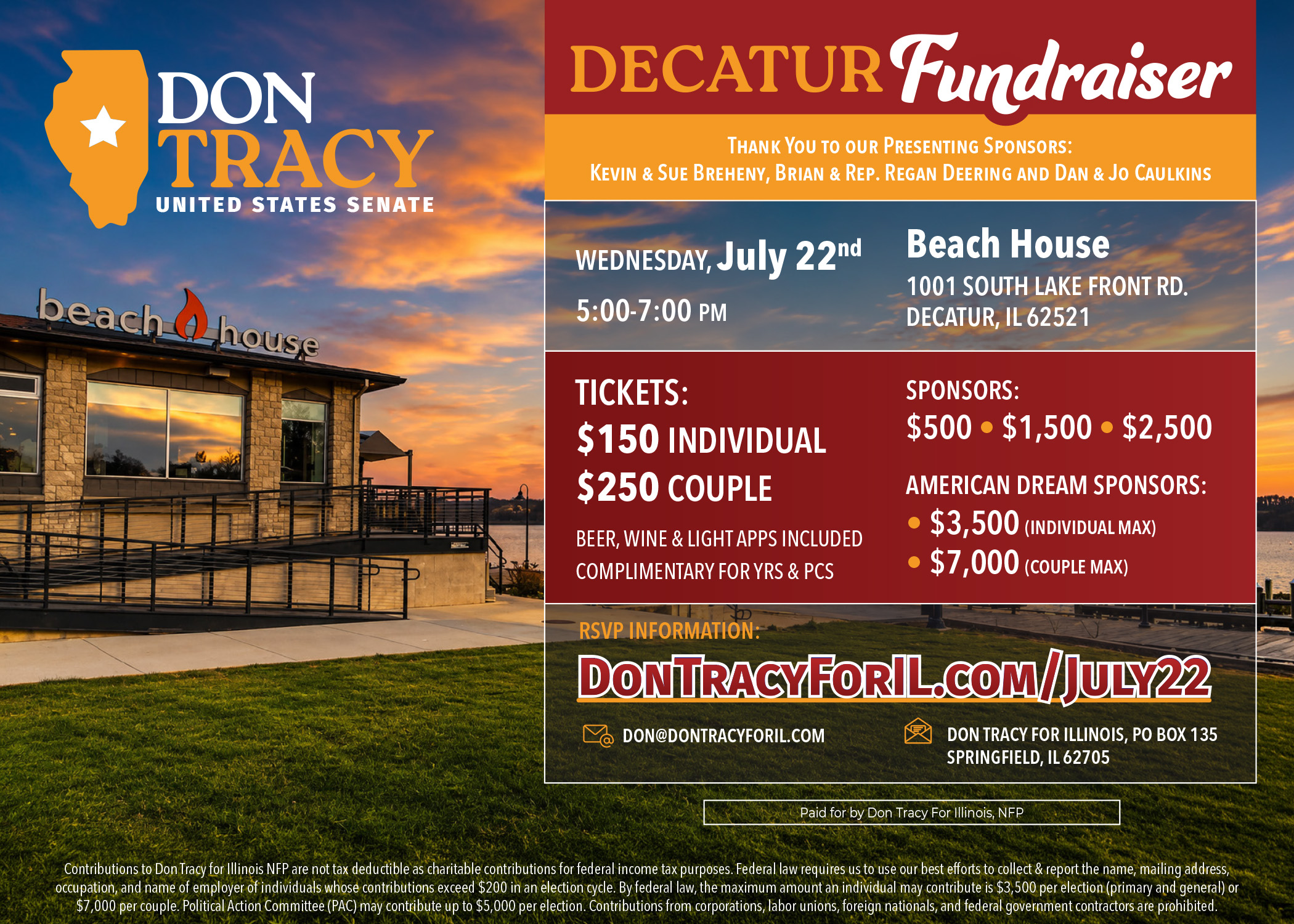 Decatur Fundraiser