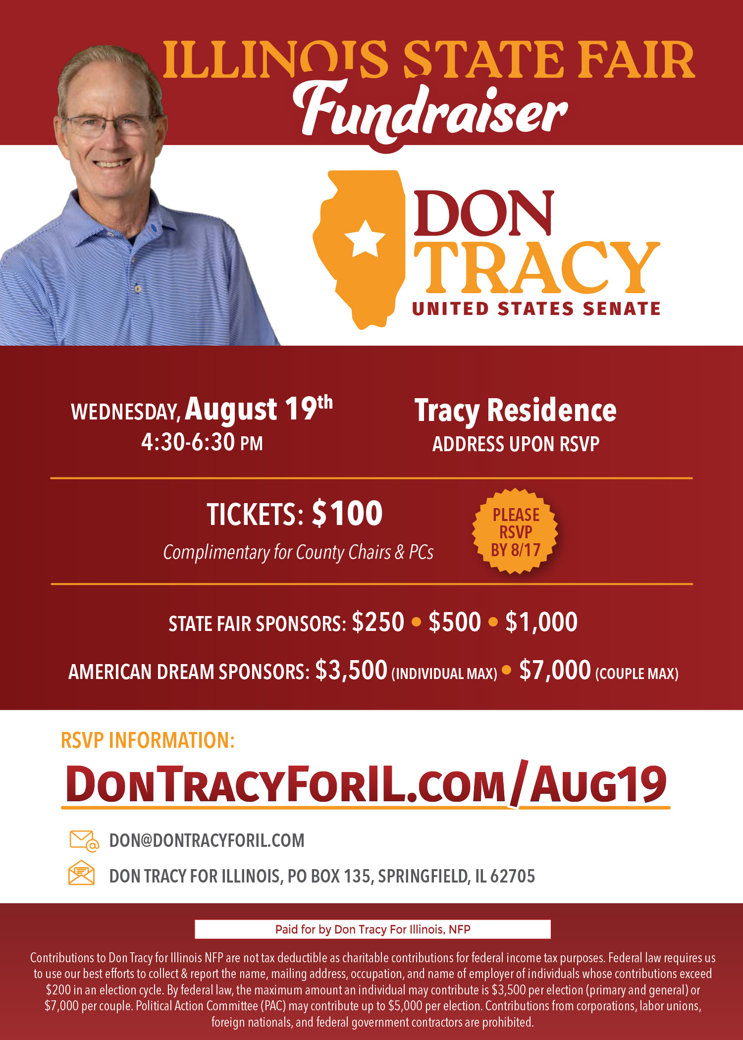 Illinois State Fair Fundraiser